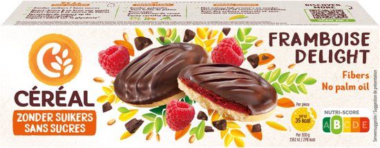 Cereal Koek Framboos Delight - 140g