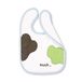 Sterntaler plastic klittenbandkoekjes weilen, grootte: 26 x 38 cm wit