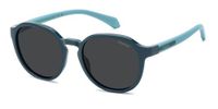 Polaroid PLD 8078/S Lunettes de Soleil Enfant Vert Pantos Gris 47mm Polarisé
