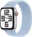 Apple Gevlochten solobandje voor de Apple Watch | 38/40/41/42 mm - Maat 4 - Light Blue