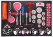 SIXTOL Mechanic Tool Tray 10 Gereedschapsmodule, 52-delig