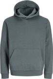 JACK & JONES JJEBRADLEY SWEAT HOOD NOOS JNR Jongens Sweatshirt met capuchon - Turbulence - Maat 140
