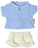 Miniland poppenkleding zomer T-shirt en short 32cm multicolor