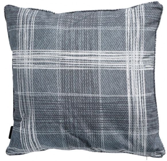 Madison sierkussen Simon 50 x 50 x 15 cm blauw