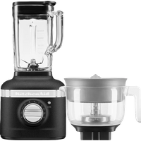 KitchenAid Artisan K400 - Vulkaanzwart + Citruspers Opzetstuk