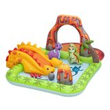 Bestway Volcano Springs Opblaasbaar Waterspeelcentrum en Zwembad voor Kinderen 2,62 m x 1,88 m x 1,02 m