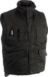 Ducotex Herock Donar bodywarmer Lange rug (0902) - Grijs | Zwart - XXL