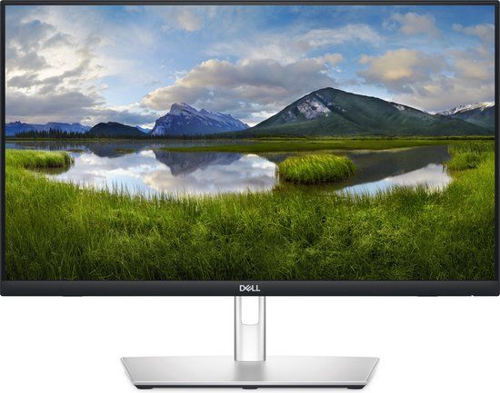 DELL P Series P2424HT computer monitor 60,5 cm (23.8") 1920 x 1080 Pixels Full HD LCD Touchscreen Zwart, Zilver