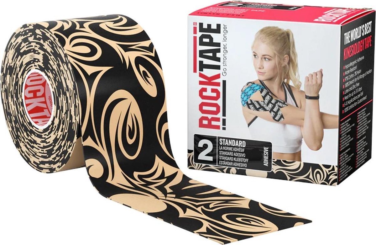 Rocktape Classic Kinesiotape - Sporttape - 5 cm x 5 m - Tattoo