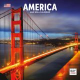 Dayplanner Amerika Kalender 2027 Wandkalender