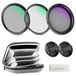 NEEWER 49 mm filterset ND + CPL + UV variabel (3 stuks)