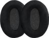 kwmobile 2x fluwelen oorkussens geschikt voor Sennheiser HD600 / HD650 / HD545 / HD580 koptelefoons - Kussens voor over-ear-koptelefoon in zwart