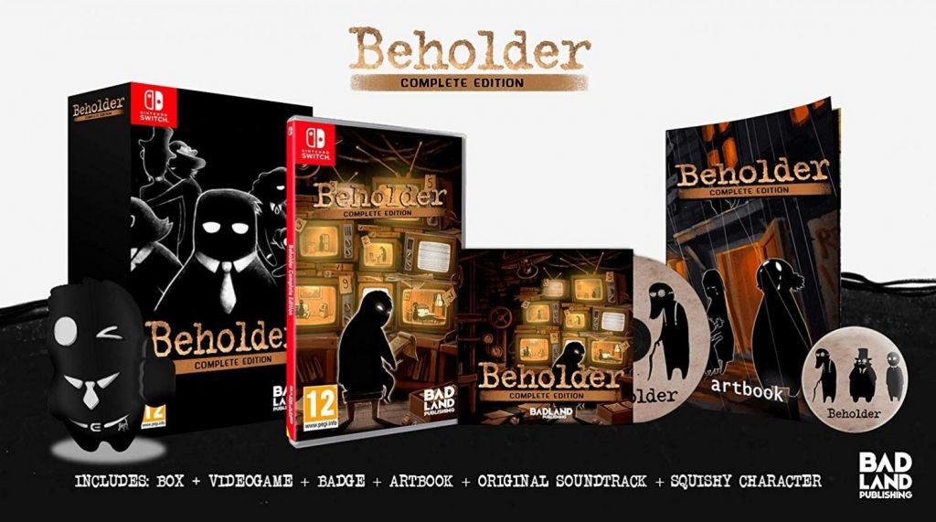 Badland Indie Beholder Complete Collector's Edition - Nintendo Switch