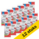 HG glasreiniger doekjes - 12 x 20 doekjes