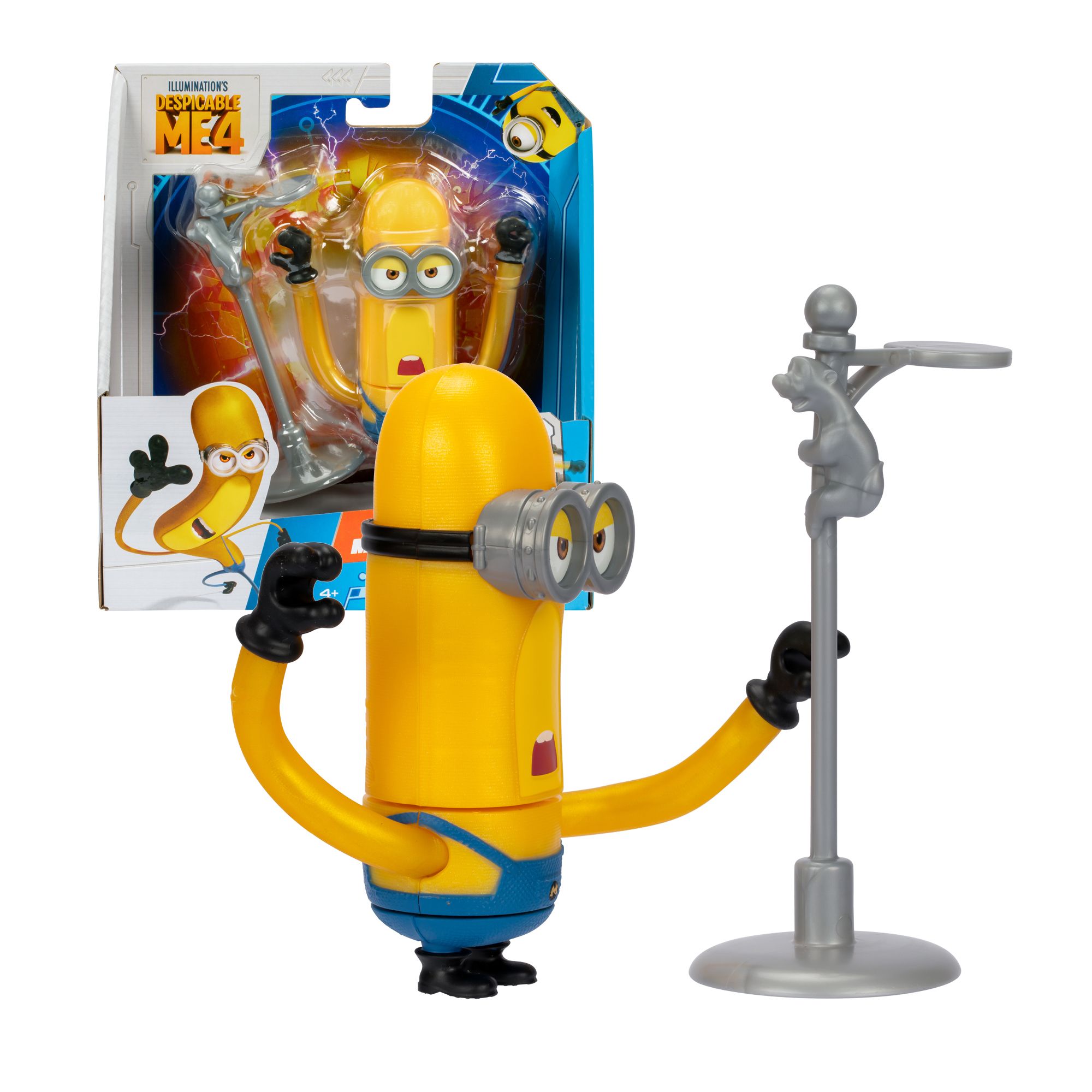 Moose Toys Despicable Me 4 Wild Spinning Mega Minion Tim Actiefiguur