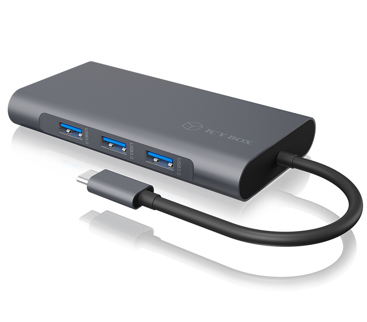 HP IB-DK4040-CPD - Notebook Dock & Poortreplicator - Zwart/Antraciet