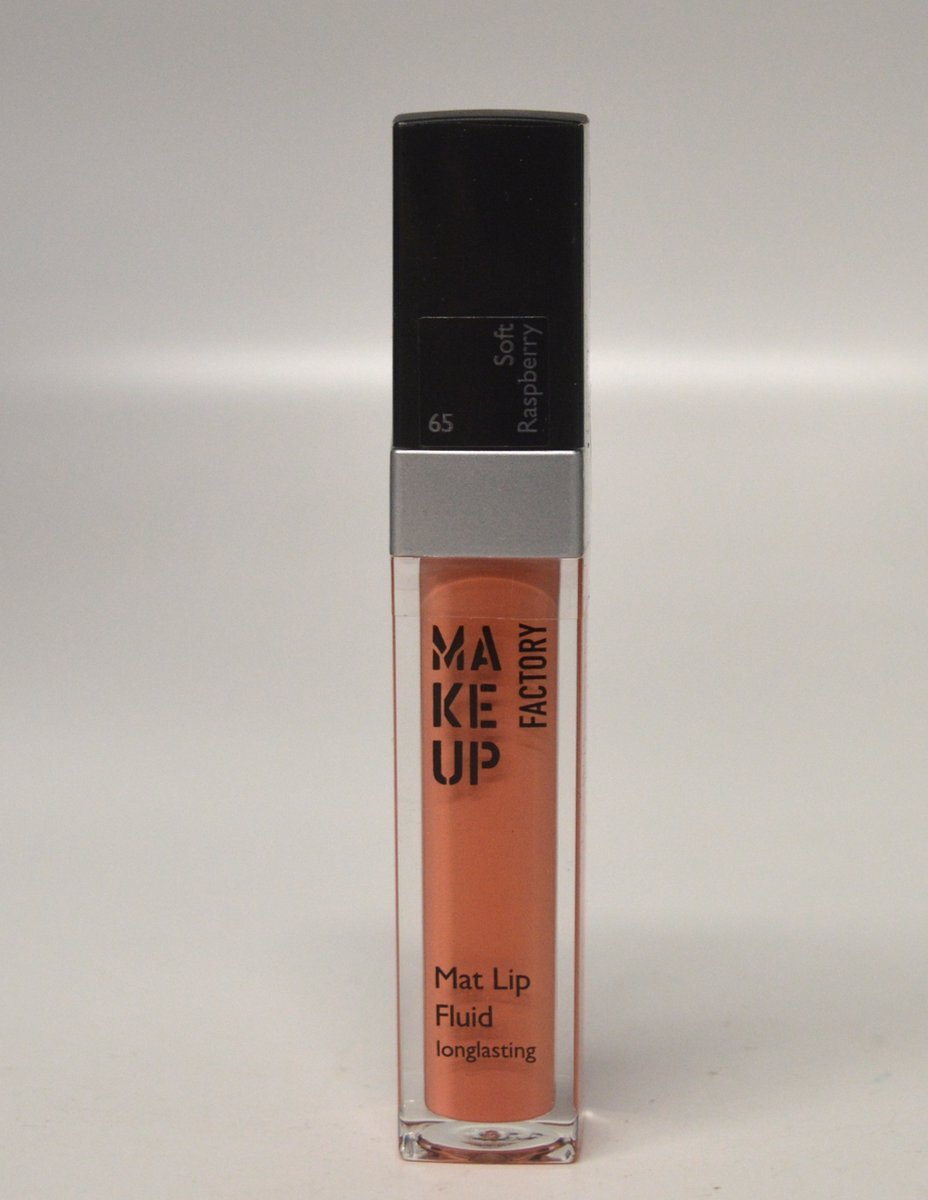 Make up Factory Mat Lip Fluid Longlasting Lipgloss Soft Raspberry 65