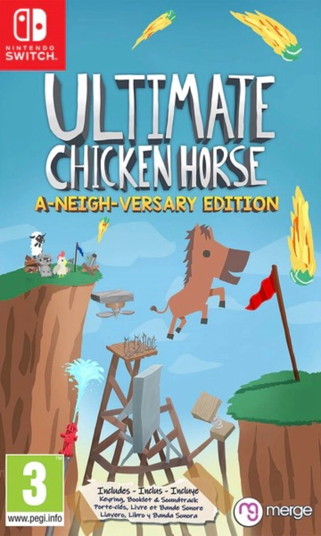Merge Games Ultimate Chicken Horse - A-Neigh-Versary Edition Nintendo Switch