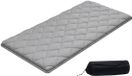 VEVOR Japanse Tatami-mat, Opvouwbare Japanse Tatami-matras in Twin-formaat, Futonmatras met Opbergtas en Sluiting, 9-laags Vloermat voor Slapen, Slaapzaal, Meditatie, Yoga, 80 x 39 x 2.5 inch, Grijs