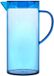 Home Deco Factory Pichet avec couvercle - 1.1 L - bleu - plastique
