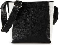 Voi Hirsch Beatrix Crossbody tas Leder 22 cm - Dames - schwarz-weiss