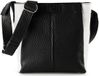 Voi Hirsch Beatrix Crossbody tas Leder 22 cm - Dames - schwarz-weiss