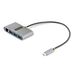 StarTech.com 3-Port USB-C Hub met Gigabit Ethernet, 3x USB-A, 5Gbps, 30cm kabel