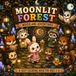 Moonlit Forest: Woodland Adventures — A Cozy Coloring Book for Kids Ages 3-8