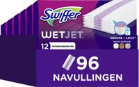 Swiffer WetJet Navullingen - 8 x 12 lingettes de nettoyage