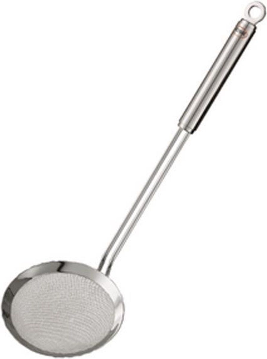 Rösle Draad Schuimspaan - Rvs - Met Grove Maas - 40 cm