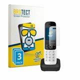 BROTECT - Screenprotector voor Panasonic KX-TGH723 - Folie Beschermfolie Beschermglas matte 3 Stuks