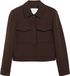 s.Oliver Indoor-Jacke - donkerbruin