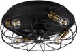 RL LIVE YOUR LIGHT REALITY TRONDHEIM Ventilator Zwart mat