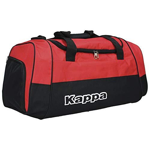 Kappa BRENNO sporttas unisex volwassenen, rood/zwart, FR: S (maat fabrikant: S)