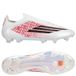 adidas F50 Elite Laceless Fg Lamine Yamal - Blanc/noir/lucid Red - Herbe Naturelle (Fg), pointure 46⅔