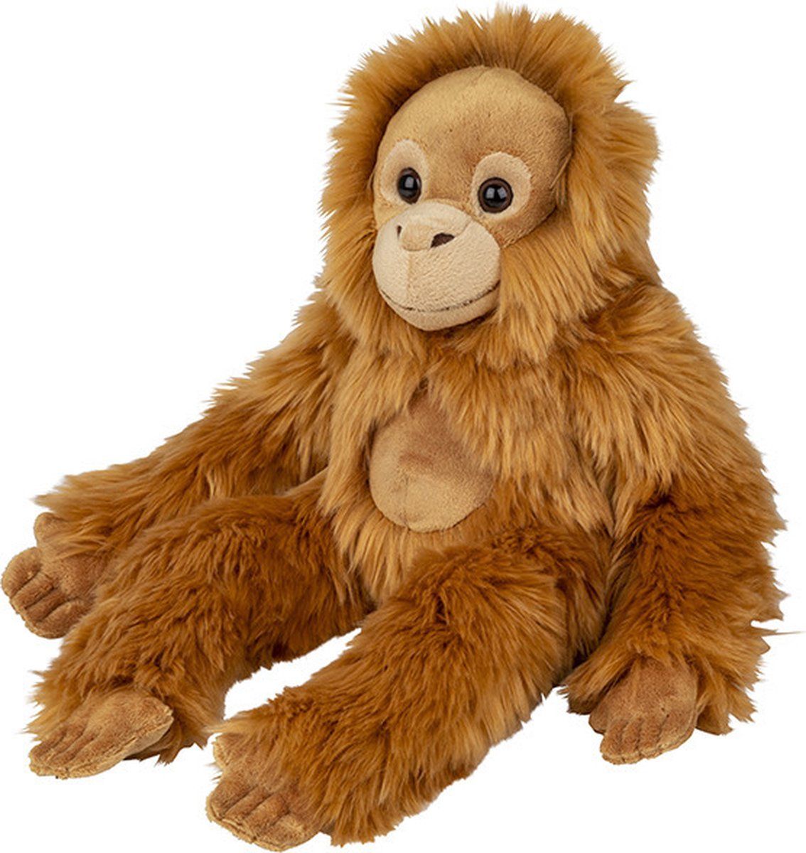 Nature Planet Pluche Orang Utan Aap knuffeldier 45 cm