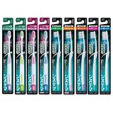 LION Systema Brosse à dents 1 pc - Couleur aléatoire - A21 Régulier 4 rangées Normal