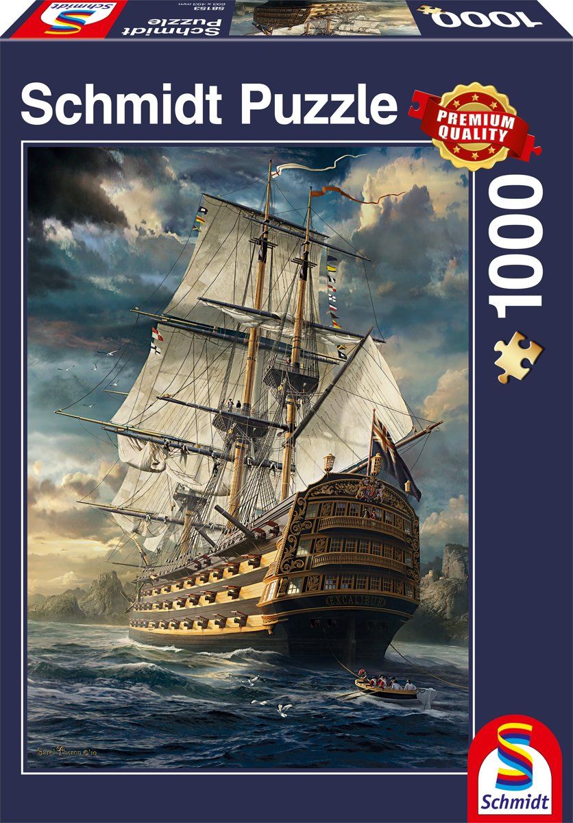 Schmidt Puzzel - Zeeslag - 1000 stukjes