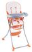 Italbaby Sponge Cover voor Hoge Stoel, Wit/Oranje, Multi-Color, One Size
