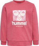 Hummel Hmllime-sweatshirt Kinderen Rosa Katoen/Polyester