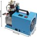 Compresseur d'air électrique - Compresseur haute pression 1800W 220V - Compression 2 étages - 2800 tours par minute - Moteur à enroulements en cuivre - Bleu