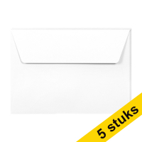 Clairefontaine Clairefontaine gekleurde enveloppen wit C6 120 grams (5 stuks)