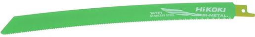 HiKOKI RCM50B Lame de scie sabre - 250 x 14TPI - Inox (3 pièces)