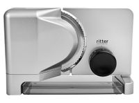ritter E 16 elektrische allessnijder & broodsnijmachine van metaal met ECO-motor, Made in Germany, zilver