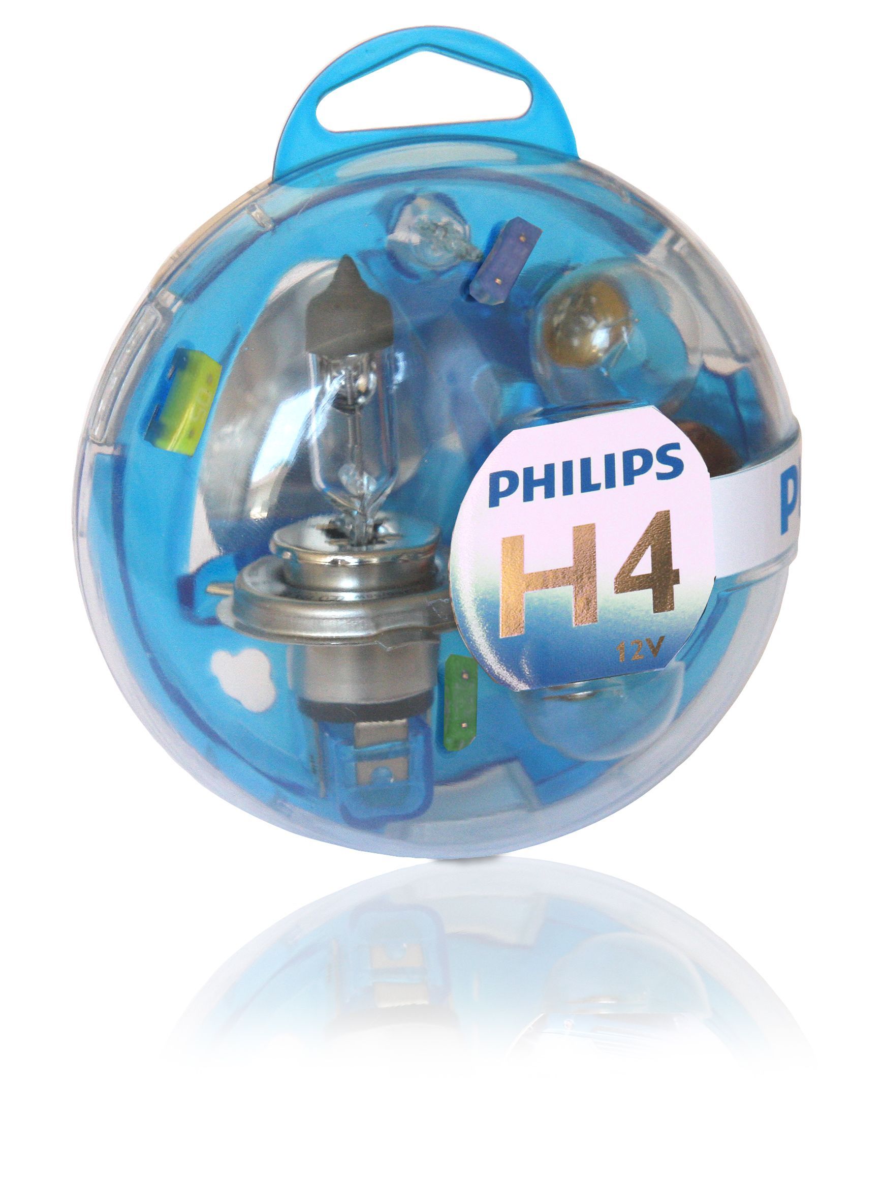 Philips Essential Box H4 reserveset met essentiële onderdelen