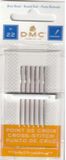 DMC Borduurnaalden Nummer 22 Staal Zilver 6 stuks