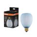 OSRAM DECOR LED LAMP IN COLOURED GLASS, Oval, Blue, E27, 3.5W, 300lm, 2700K