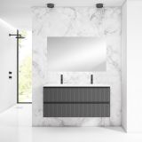 Saniclass Prime Blend meuble de salle de bain - 120x55x46cm - anthracite mat