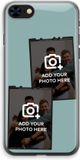 Case Company iPhone 8 Case - Polaroid Zwart - Soft Cover