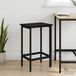 Maison Exclusive - Tabouret de bar en chêne noir, dimensions 40 x 32 x 64 cm, matériau : bois composite